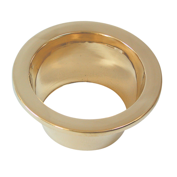 Mushroom Vent Spun Liner Polished Brass