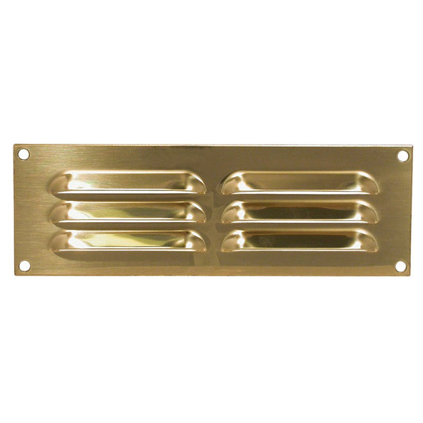 Louvre Vent Brass 6 x 3