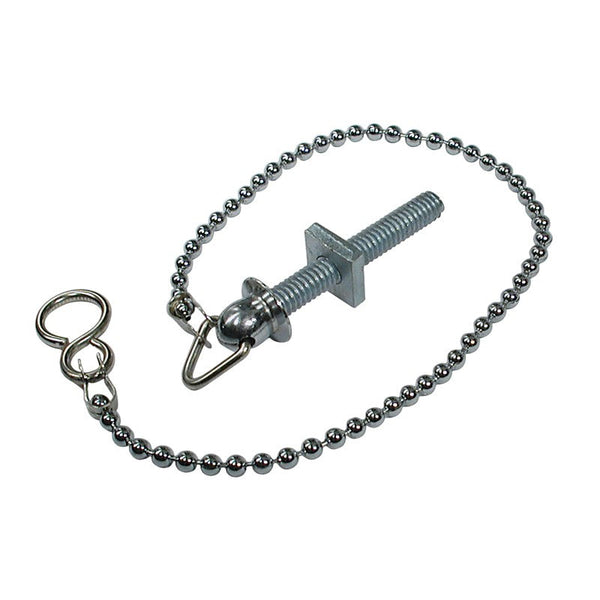 Basin Ball Chain 10 C/W 1.5 Inch Stay Chrome