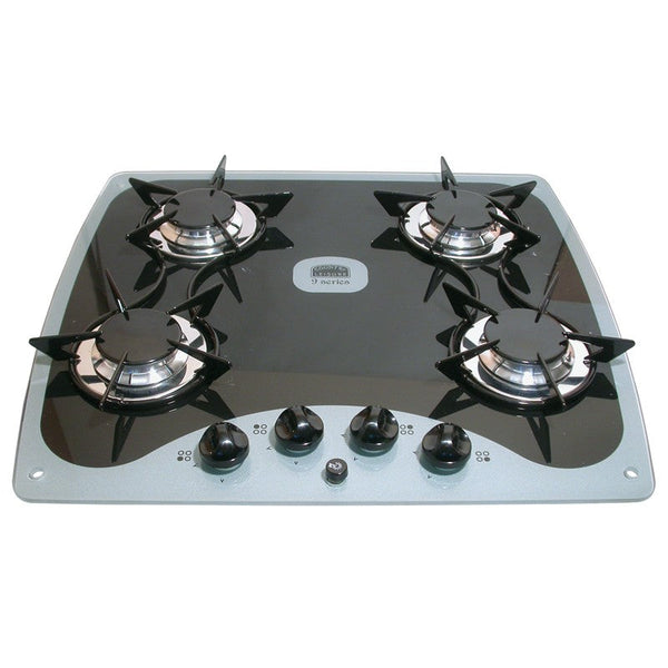 Spinflo Series 9 Stainless + Glass 4 Burn Hob + Ignition