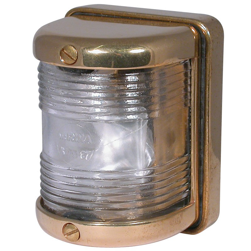 Navigation Light Masthead White Brass 12v/18W